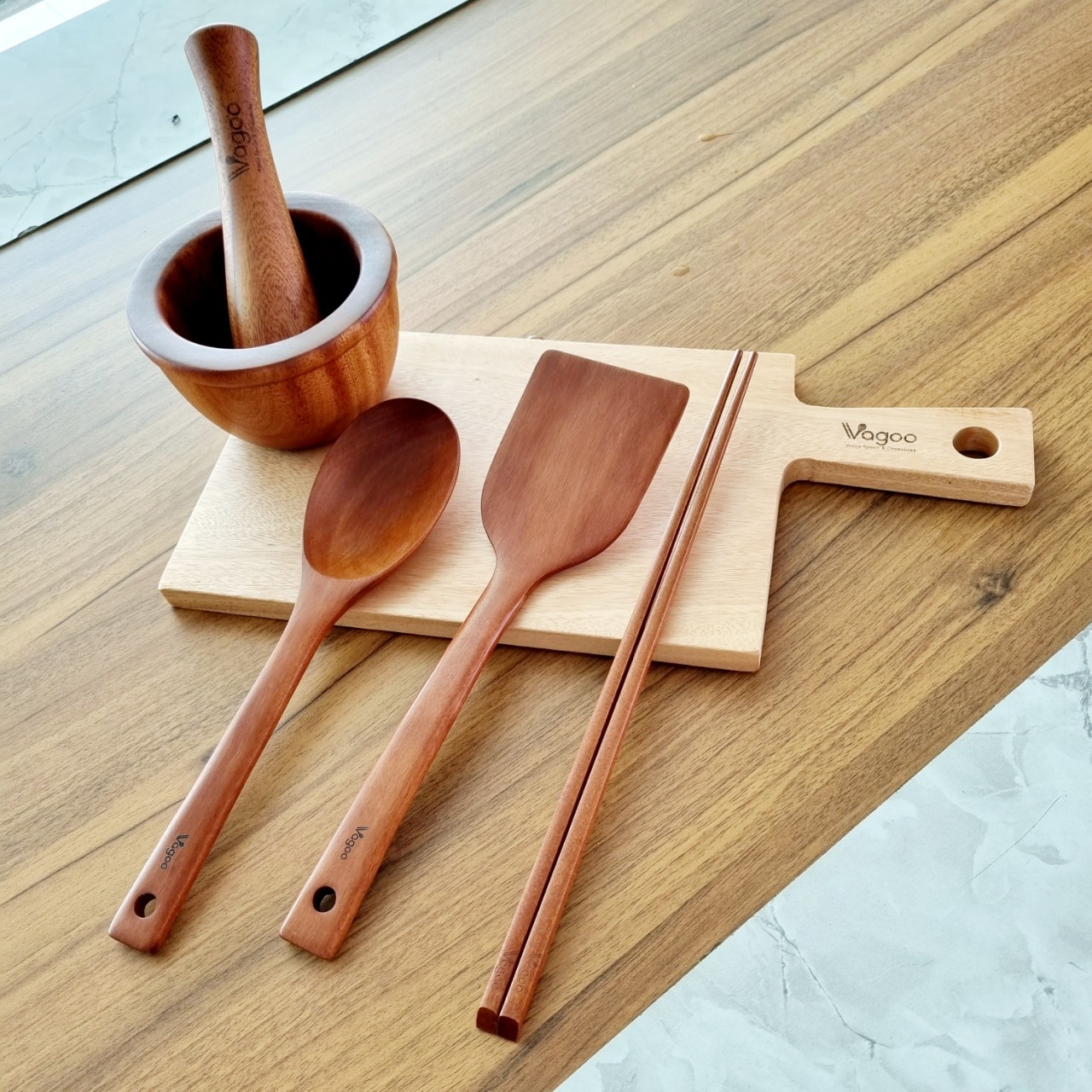 Khay chữ nhật có tay cầm 39