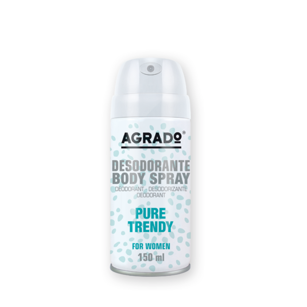 Xịt khử mùi Body Agrado - Hương nước hoa Pure Trendy (150ml)