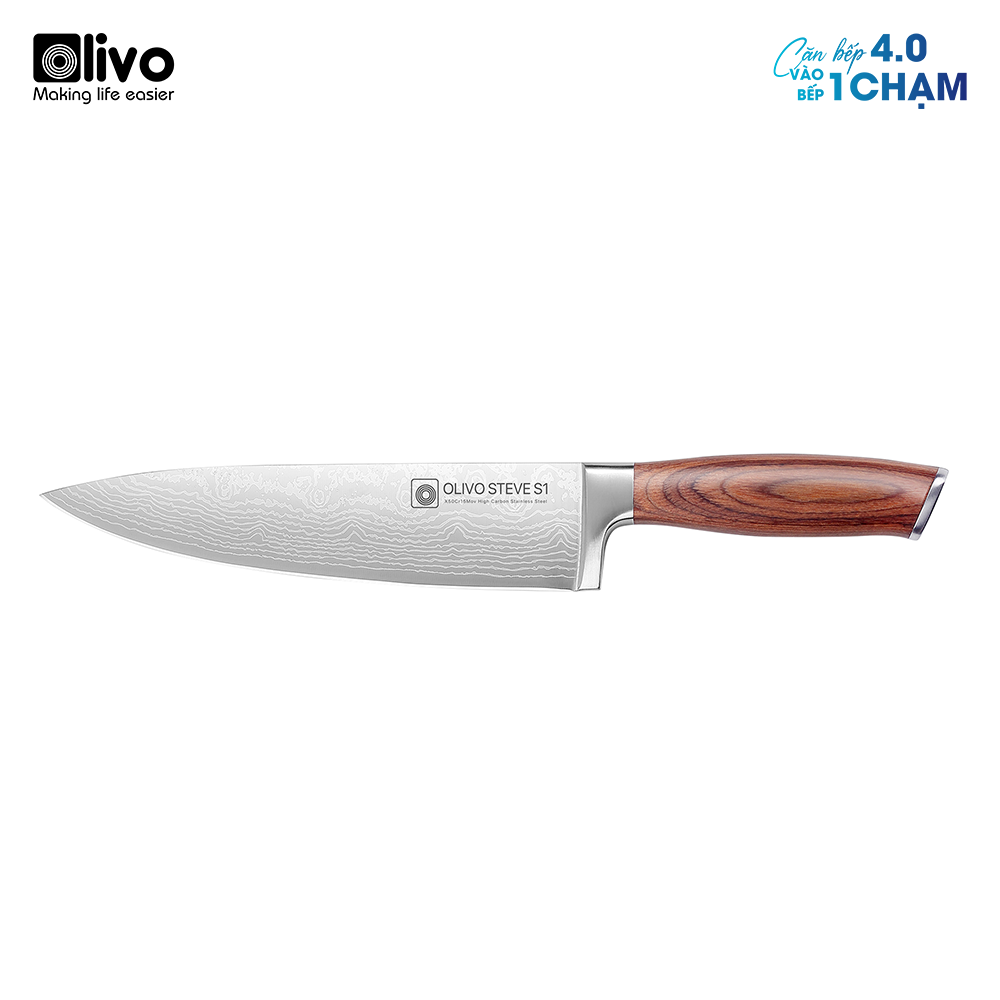 Dao thép carbon OLIVO Steve S1