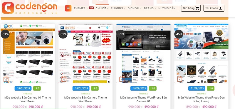 TOP 5 MẪU GIAO DIỆN WEBSITE ĐIỆN MÁY CHUẨN SEO TRÊN CODENGON 8 TOP 5 MẪU GIAO DIỆN WEBSITE ĐIỆN MÁY CHUẨN SEO TRÊN CODENGON