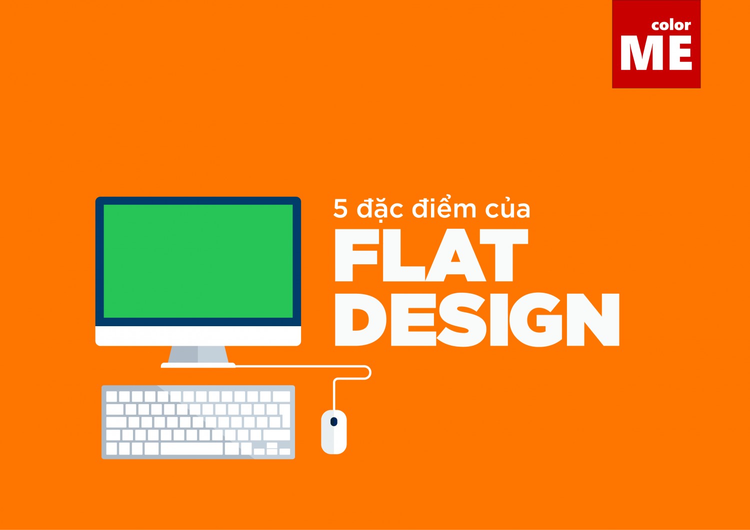 image - 5 đặc điểm của Flat Design