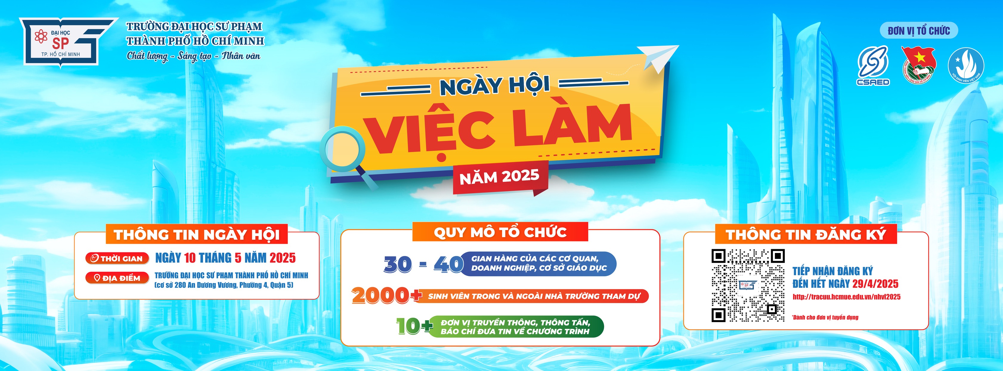 NGÀY HỘI VIỆC LÀM HCMUE 2025