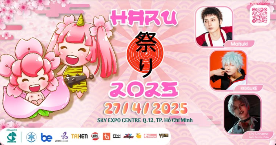 Lễ hội mùa xuân - HARU MATSURI 2025