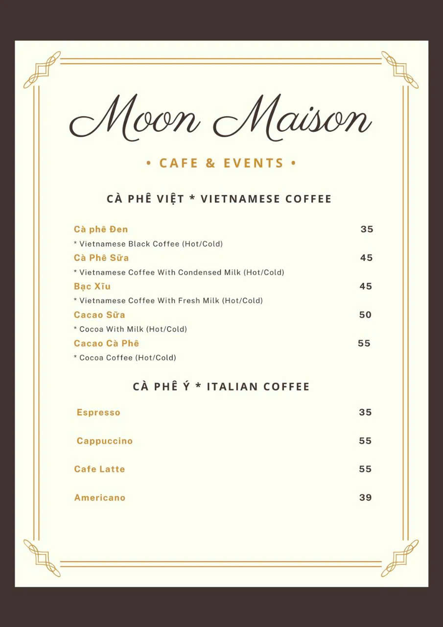 Moon Maison Cafe – Góc nhỏ Sài Gòn cho tâm hồn an yên