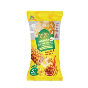 Hotdog xúc xích phô mai tẩm khoai tây