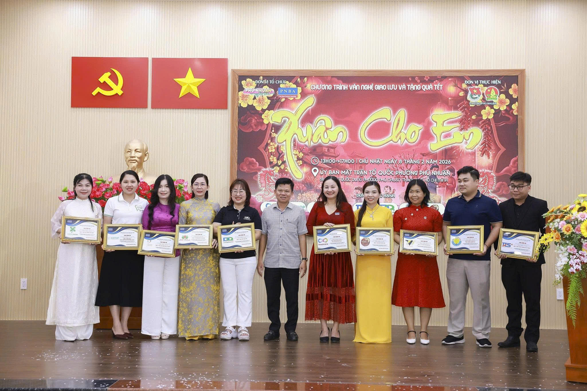 HOA DOANH ĐỒNG HÀNH CÙNG CHƯƠNG TRÌNH “XUÂN CHO EM”