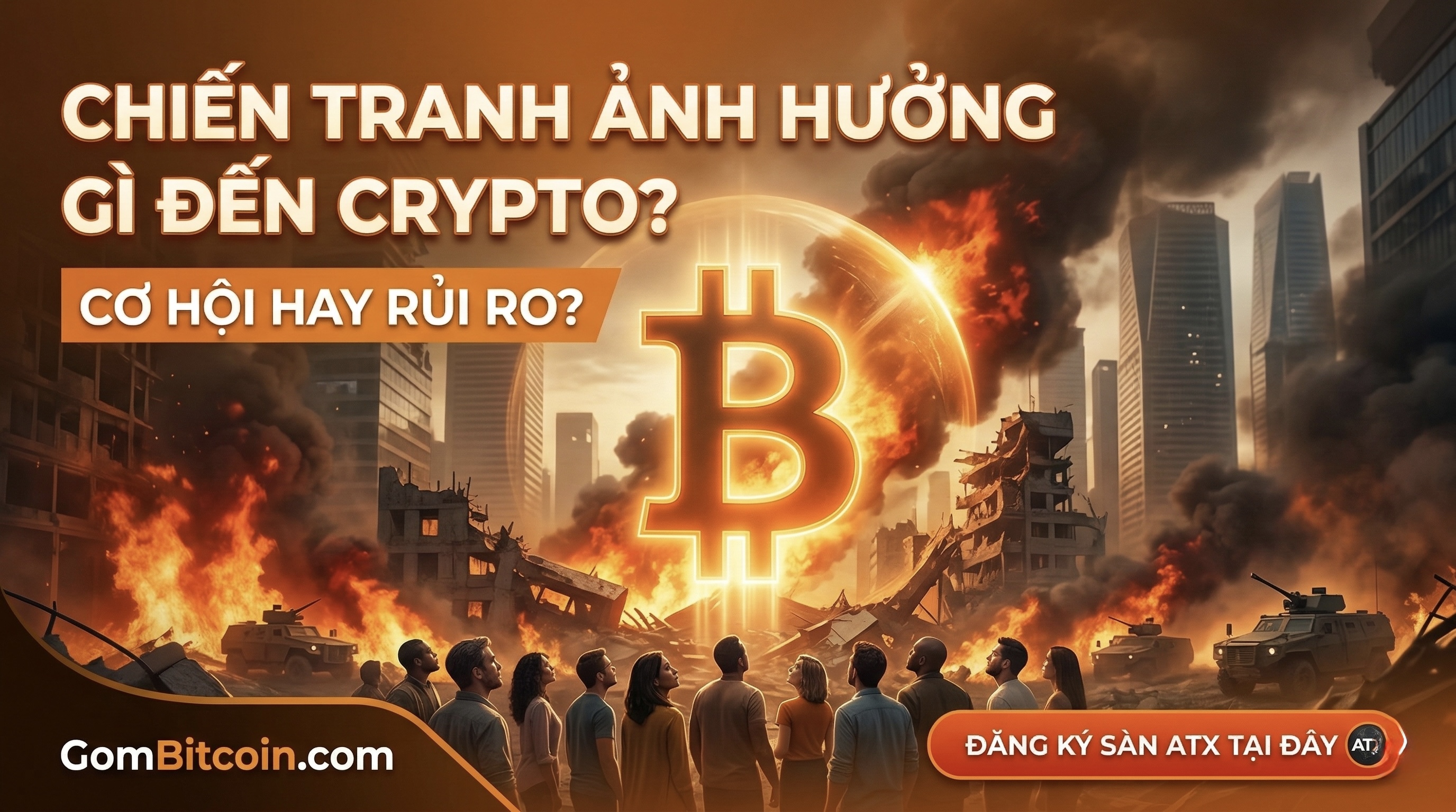 hiến Tranh & Địa Chính Trị Ảnh Hưởng Thế Nào Đến Crypto?