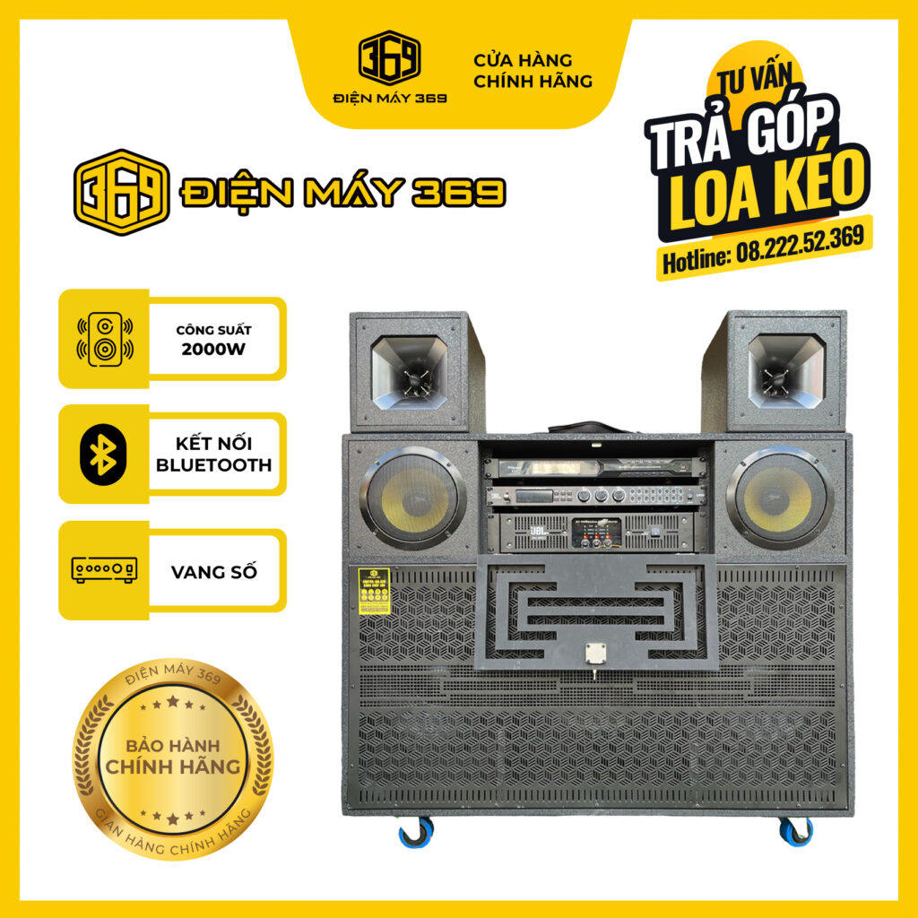 Loa Kéo Điện DP-S500 Dạng GẬP Công Suất CỰC LỚN