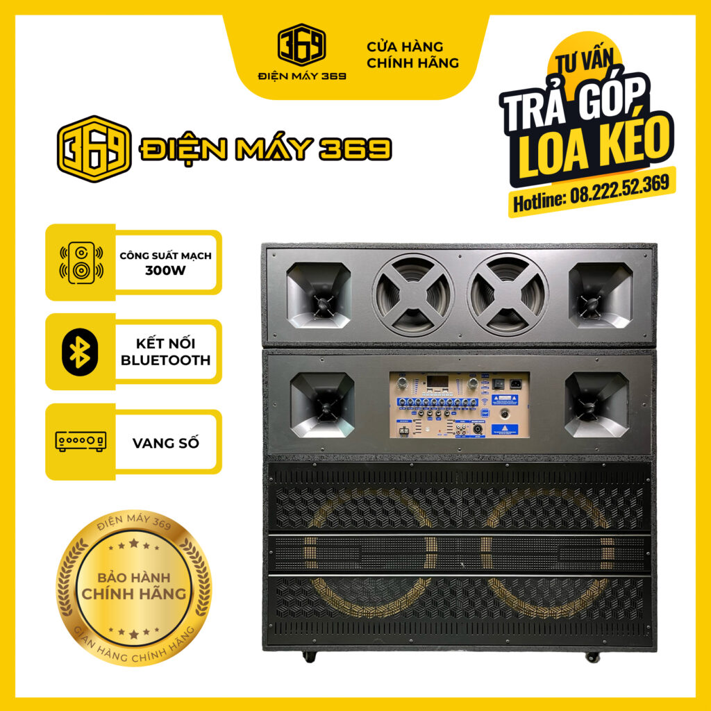 Loa Kéo Gập Bass 40 Đôi DP A1 Plus