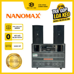 COMBO Loa Điện Nanomax Pro 909i + 2 Full Nanomax CK – 369 Pro – Công Suất Cực Đại