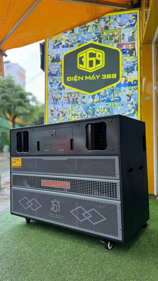 Loa Kéo Điện 3 Bass Chính Hãng Nanomax