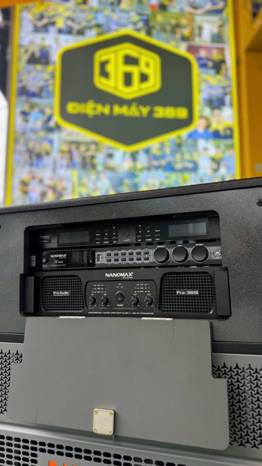 Loa Kéo Điện 3 Bass Chính Hãng Nanomax