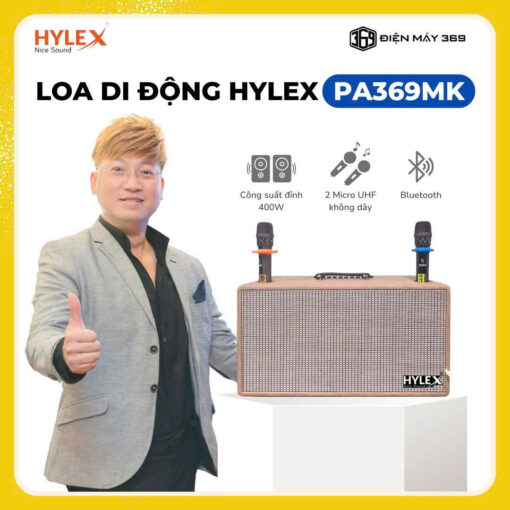 Loa Xách Tay Công Suất Lớn HYLEX PA369MK