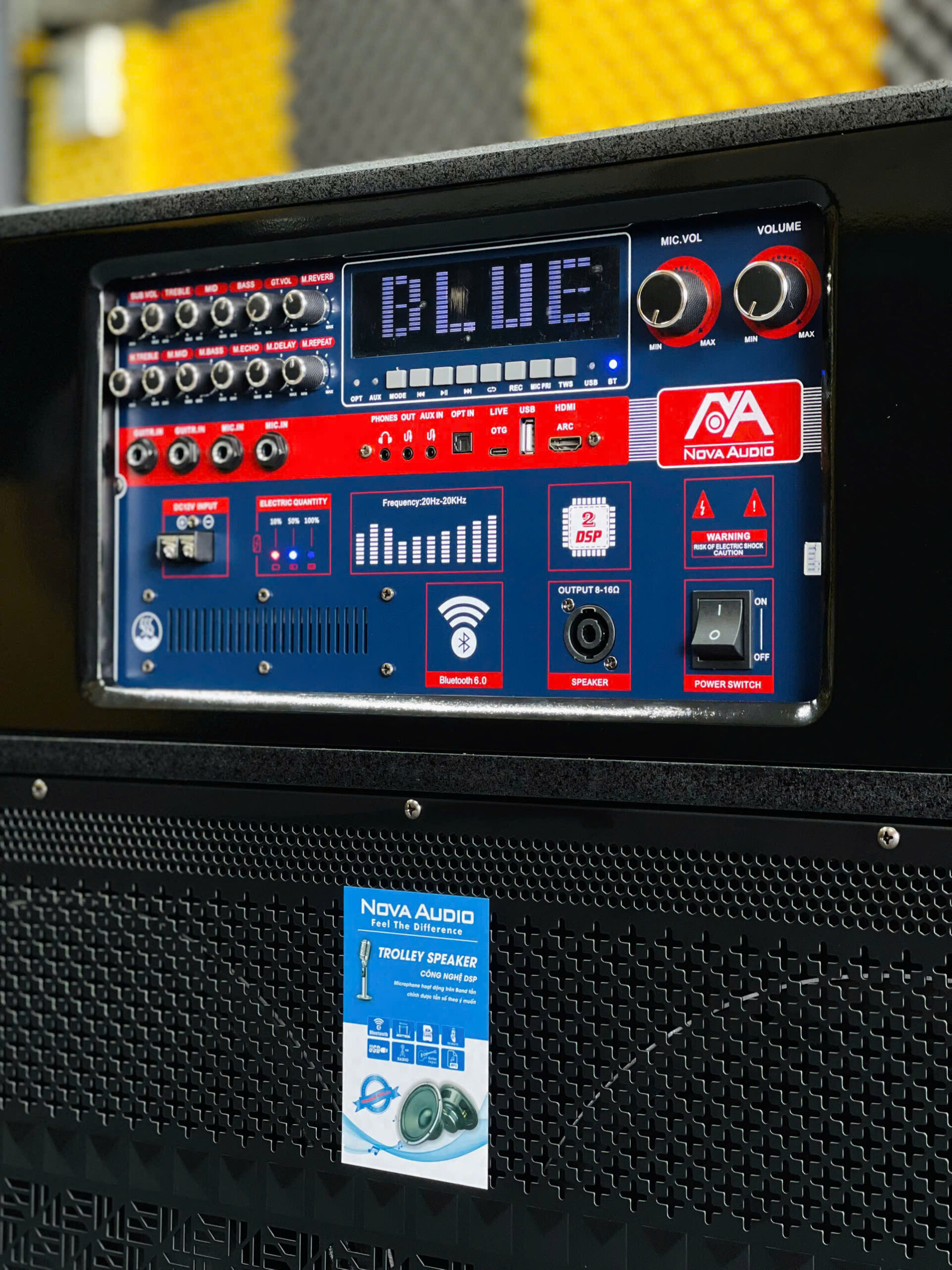 Loa Kéo Bass 40 Đôi ( 4 Tấc Đôi ) Nova Pro 800V
