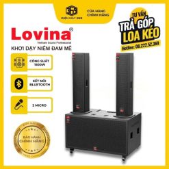Loa Kéo Karaoke Chính Hãng Lovina Bass 50 Đôi KB-21802M