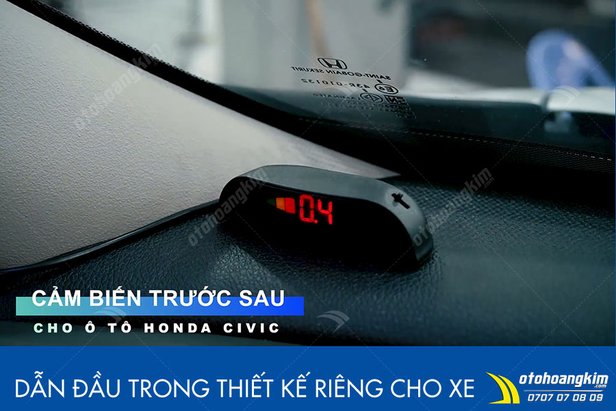 Cảm biến cảnh báo điểm mù Honda Civic
