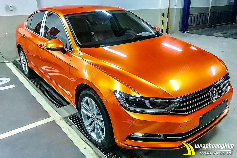 Dán đổi màu Candy cam ma thuật Volkswagen Passat