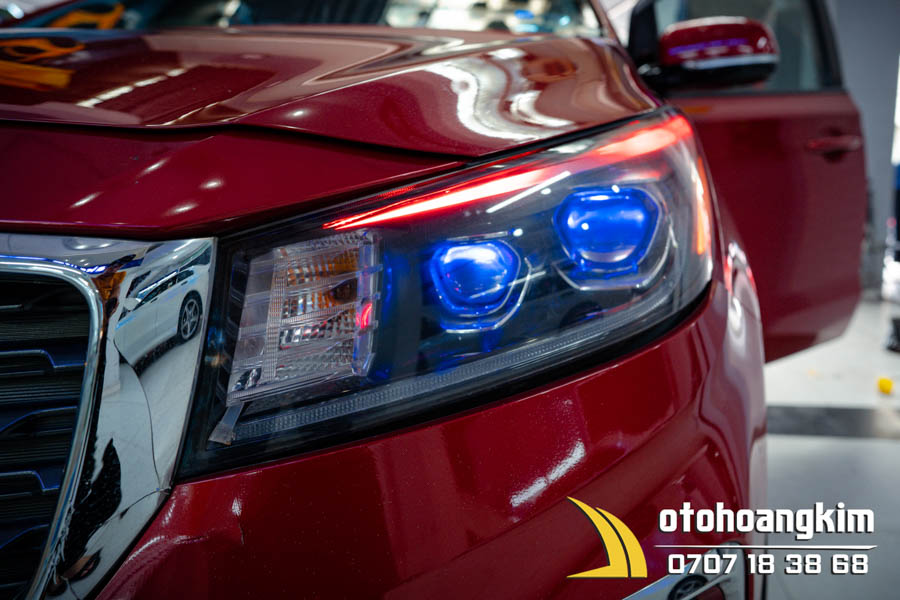 Độ bi led xe Sedona siêu sáng, tăng thẩm mỹ cho xe