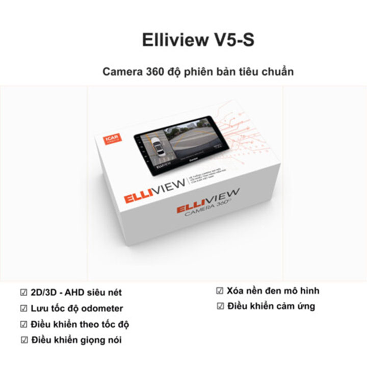 Camera 360 độ Elliview V5 bản S