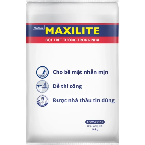 Bột trét tường trong nhà Maxilite A502-29132 40Kg