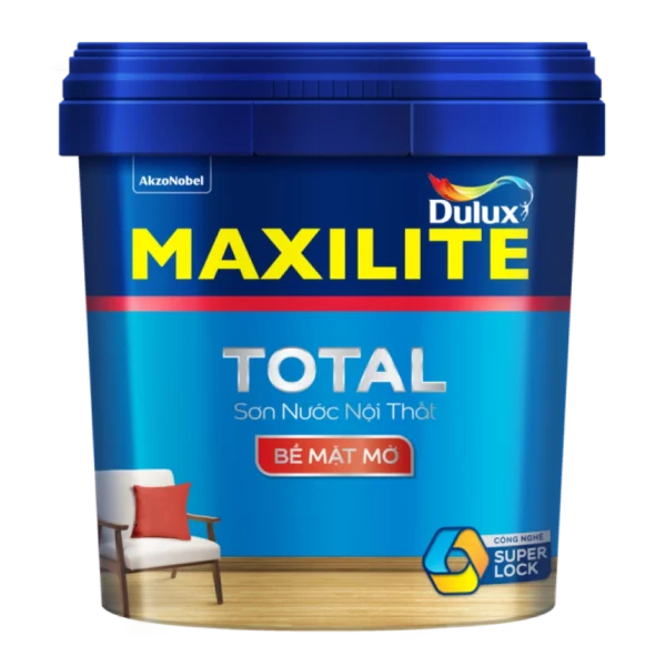 Sơn Nội Thất Maxilite Total Mờ 30C 15L (Màu trắng)