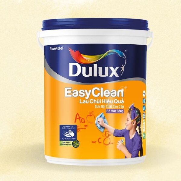 Dulux Nội thất EasyClean Bóng Base A (99AB) 1L - Lon