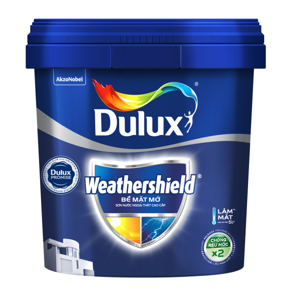 Sơn Ngoại thất Dulux Weathershield (BJ8) Base A 15L - THÙNG