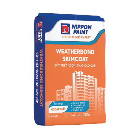 BỘT WEATHERBOND SKIMCOAT (GREY) (BD) 40Kg - Bao