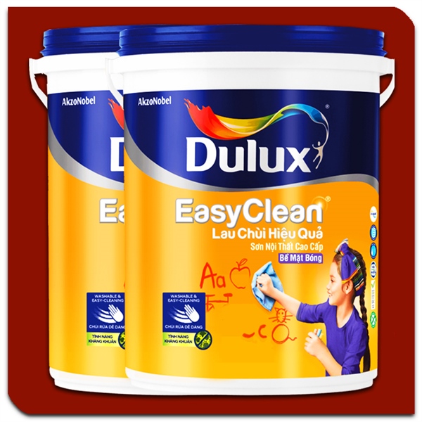 Dulux Nội thất EasyClean Bóng trắng (A991) 5L (BỎ) - Lon