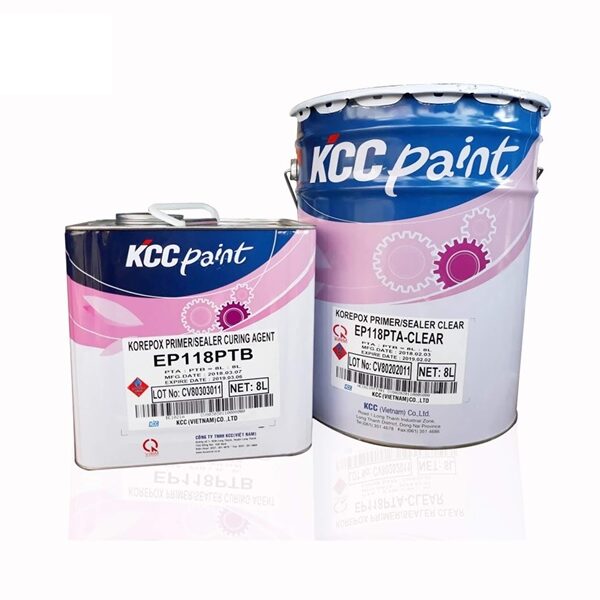 Lót Epoxy KCC sàn EP118 16L - thùng