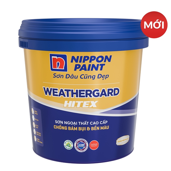 Sơn Ngoại Thất NP Weathergard Hitex Base A - 15 L - Thùng