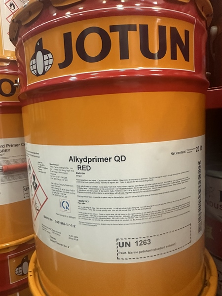 Sơn dầu Alkyd Primer QD Red 20L - Thùng
