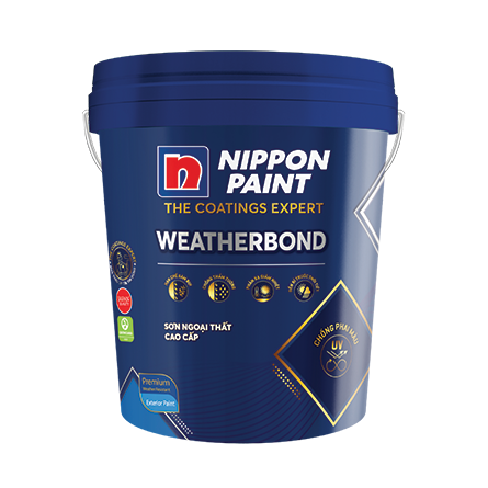 Sơn ngoại thất Weatherbond 9102 18L - THÙNG