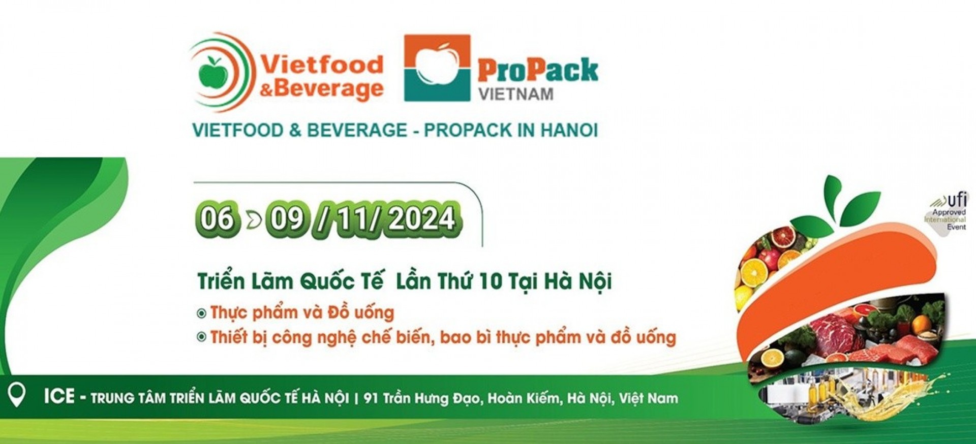 Vietfood & Beverage and ProPack Vietnam 2025