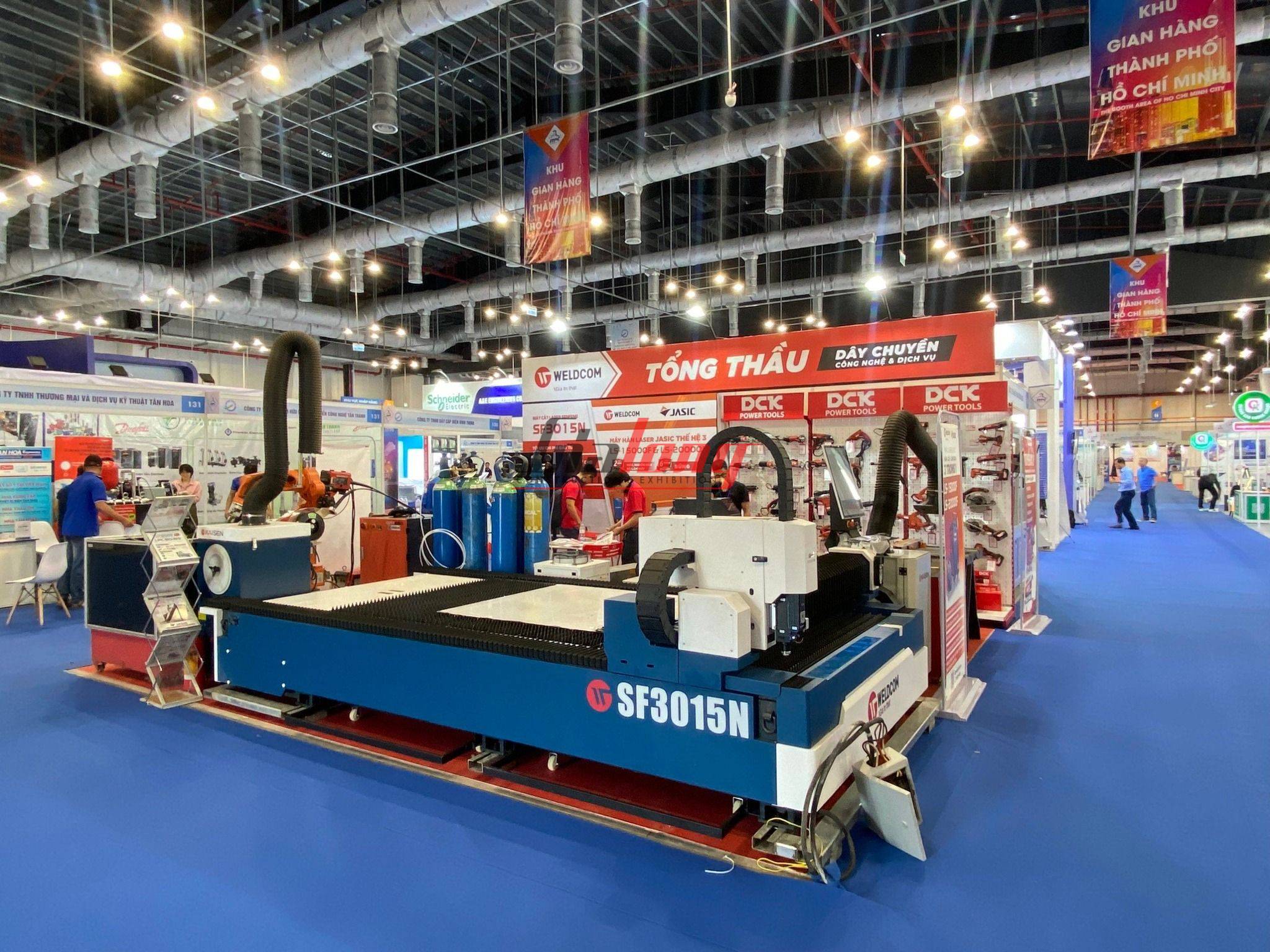 Exhibition booth constructed by Gia Long