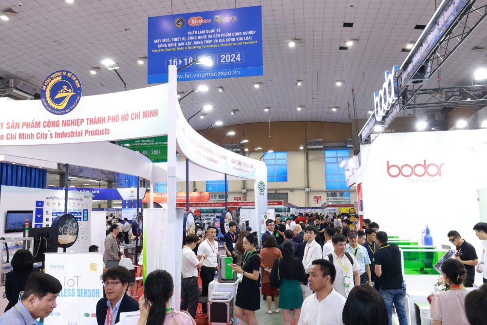 Không khí ngày khai mạc triển lãm HMET Vietnam 2024