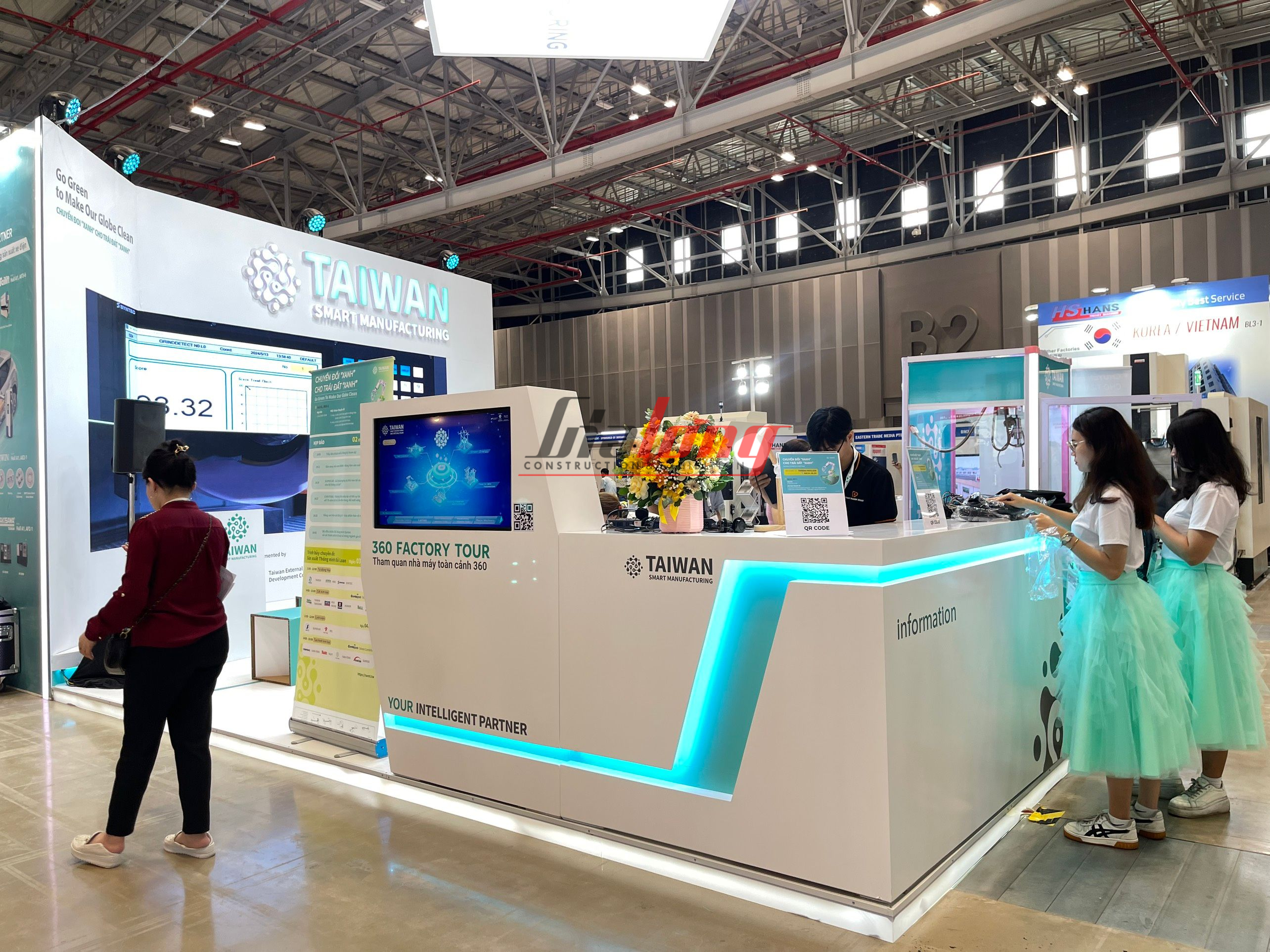 Thi công gian hàng triển lãm LedTec Asia