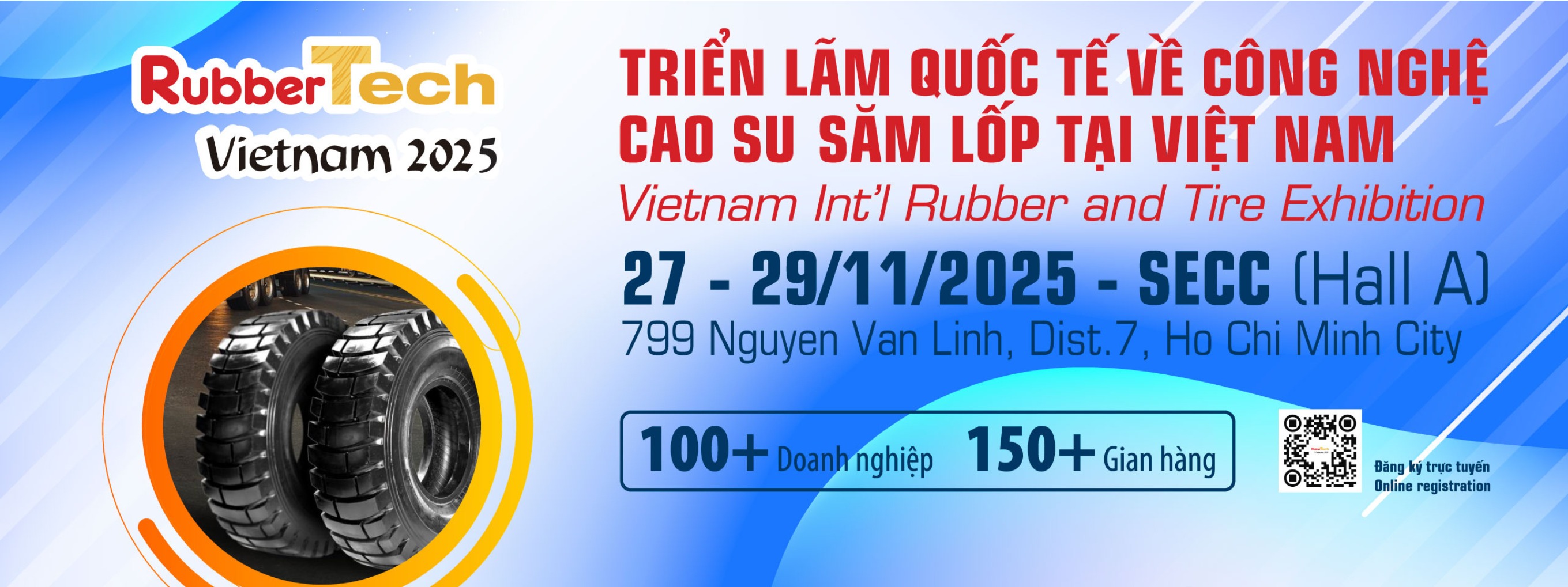 Rubber Tech Vietnam 2025 là sự kiện quốc tế hàng đầu ngành cao su