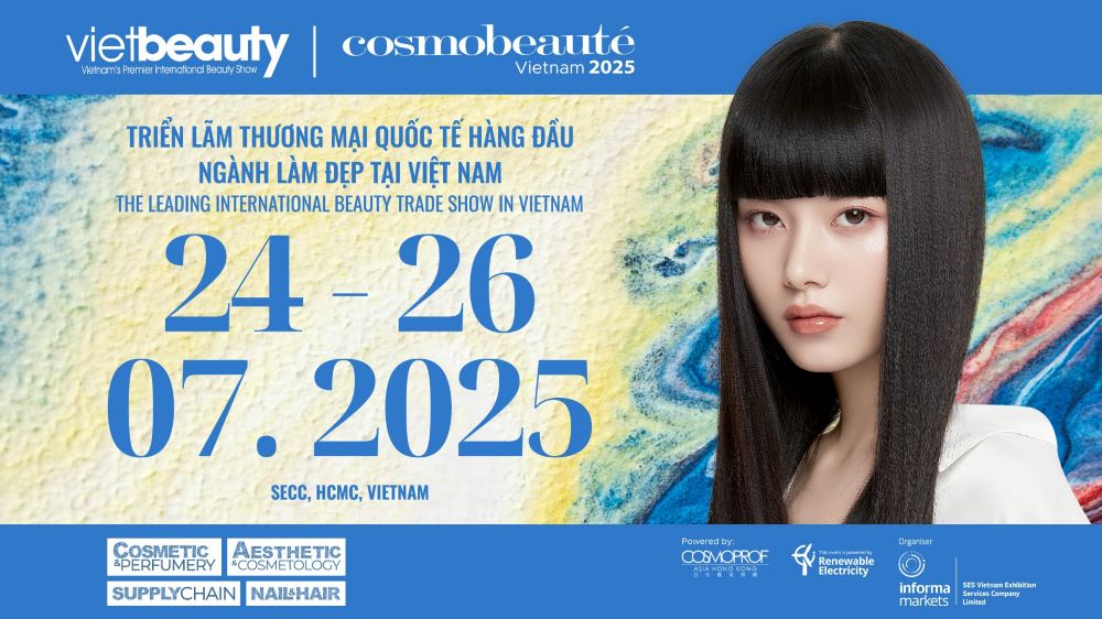 triển lãm Vietbeauty & Cosmobeauté Vietnam 2025 triển lãm Vietbeauty & Cosmobeauté Vietnam 2025