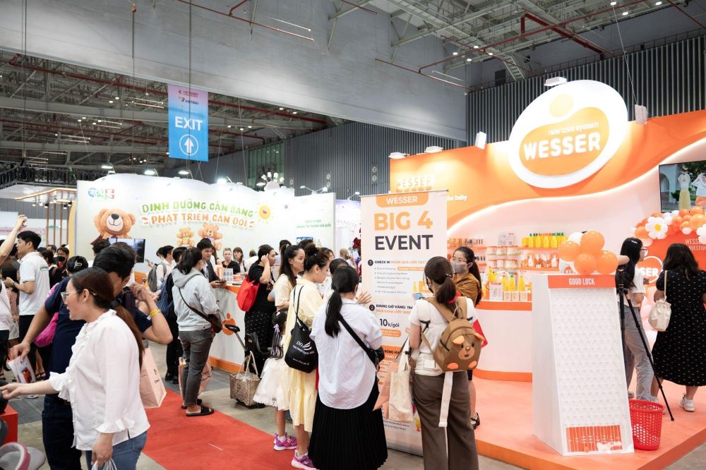 Không khí sôi động tại buổi khai mạc Vietbaby 2025 Không khí sôi động tại buổi khai mạc Vietbaby 2025