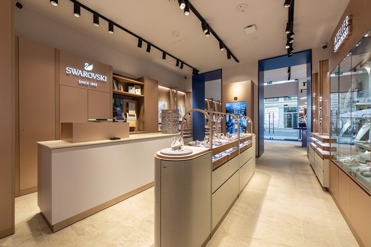 Mẫu thiết kế tiệm vàng sang trọng, thịnh hạnh nhất - Mẫu 8 Mẫu thiết kế tiệm vàng sang trọng, thịnh hạnh nhất - Mẫu 8