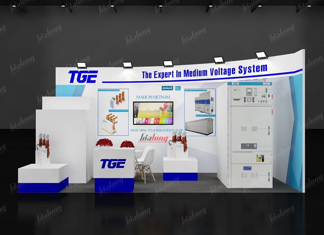 Gia Long - Đơn vị thiết kế và thi công gian hàng triển lãm