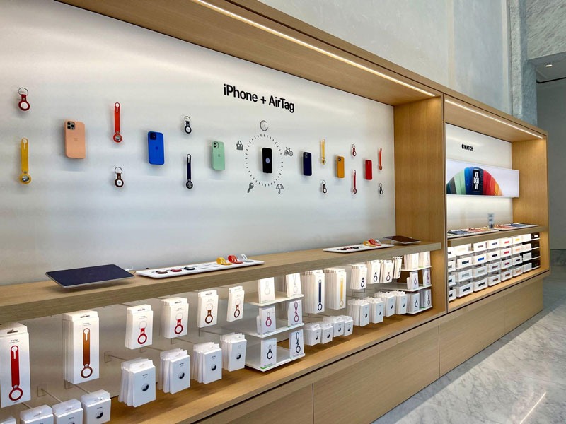 Mẫu thiết kế shop điện thoại theo phong cách hiện đại Mẫu thiết kế shop điện thoại theo phong cách hiện đại