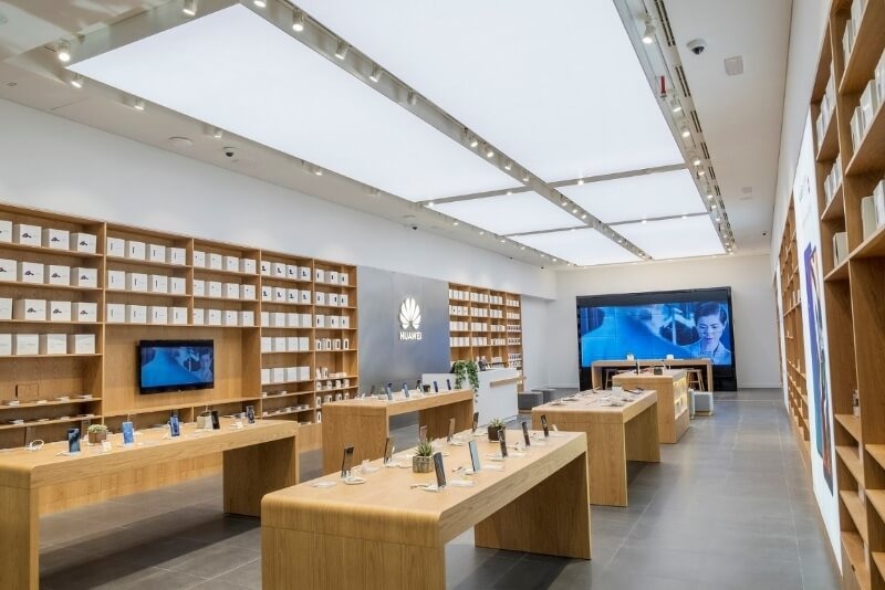 Mẫu thiết kế shop điện thoại theo phong cách công nghiệp Mẫu thiết kế shop điện thoại theo phong cách công nghiệp