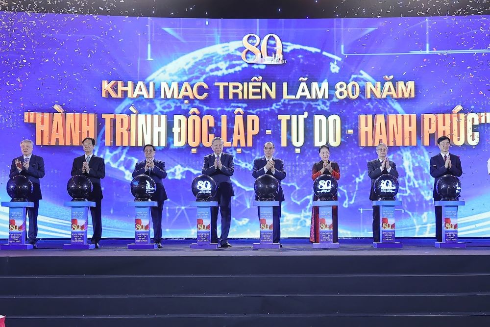 Lễ khai mạc Triển lãm Thành tựu Đất nước A80 diễn ra ngày 28/08/2025 Lễ khai mạc Triển lãm Thành tựu Đất nước A80 diễn ra ngày 28/08/2025