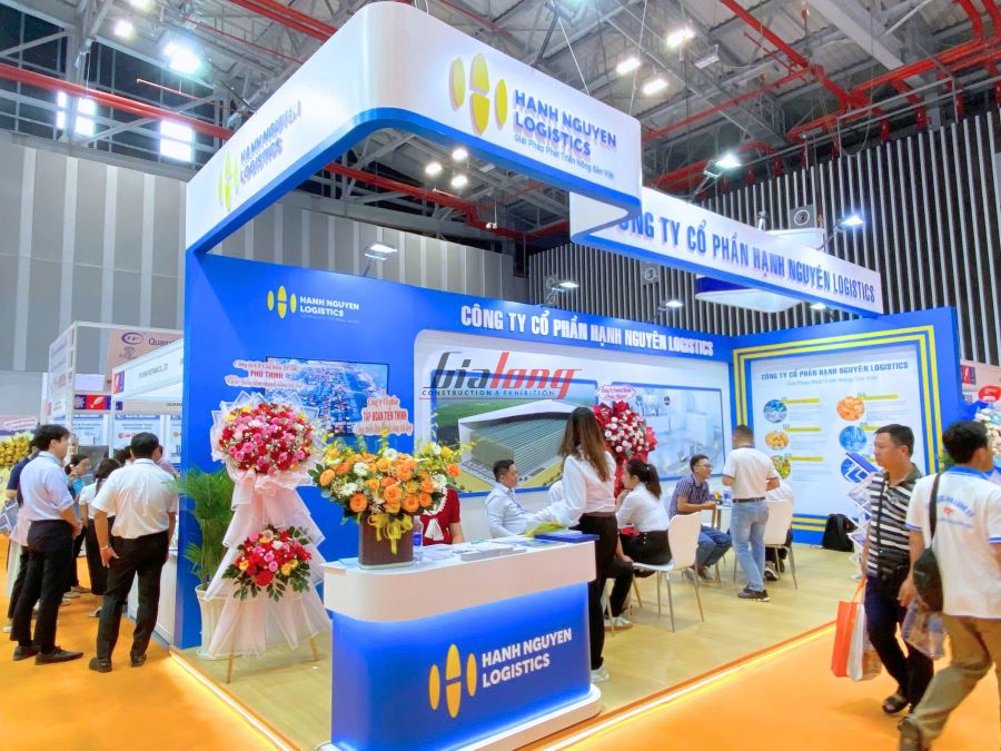 Gia Long đơn vị thiết kế và thi công gian hàng tại triển lãm Vietfish 2025 