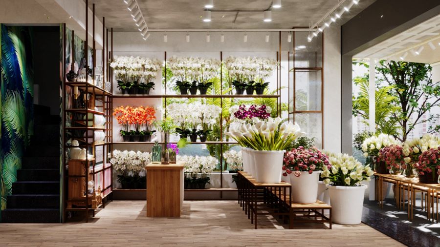 25+ Mẫu thiết kế shop hoa tươi đẹp, nổi bật nhất năm 11