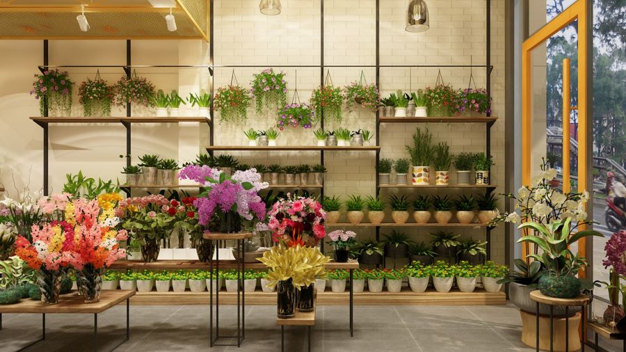 25+ Mẫu thiết kế shop hoa tươi đẹp, nổi bật nhất năm 10