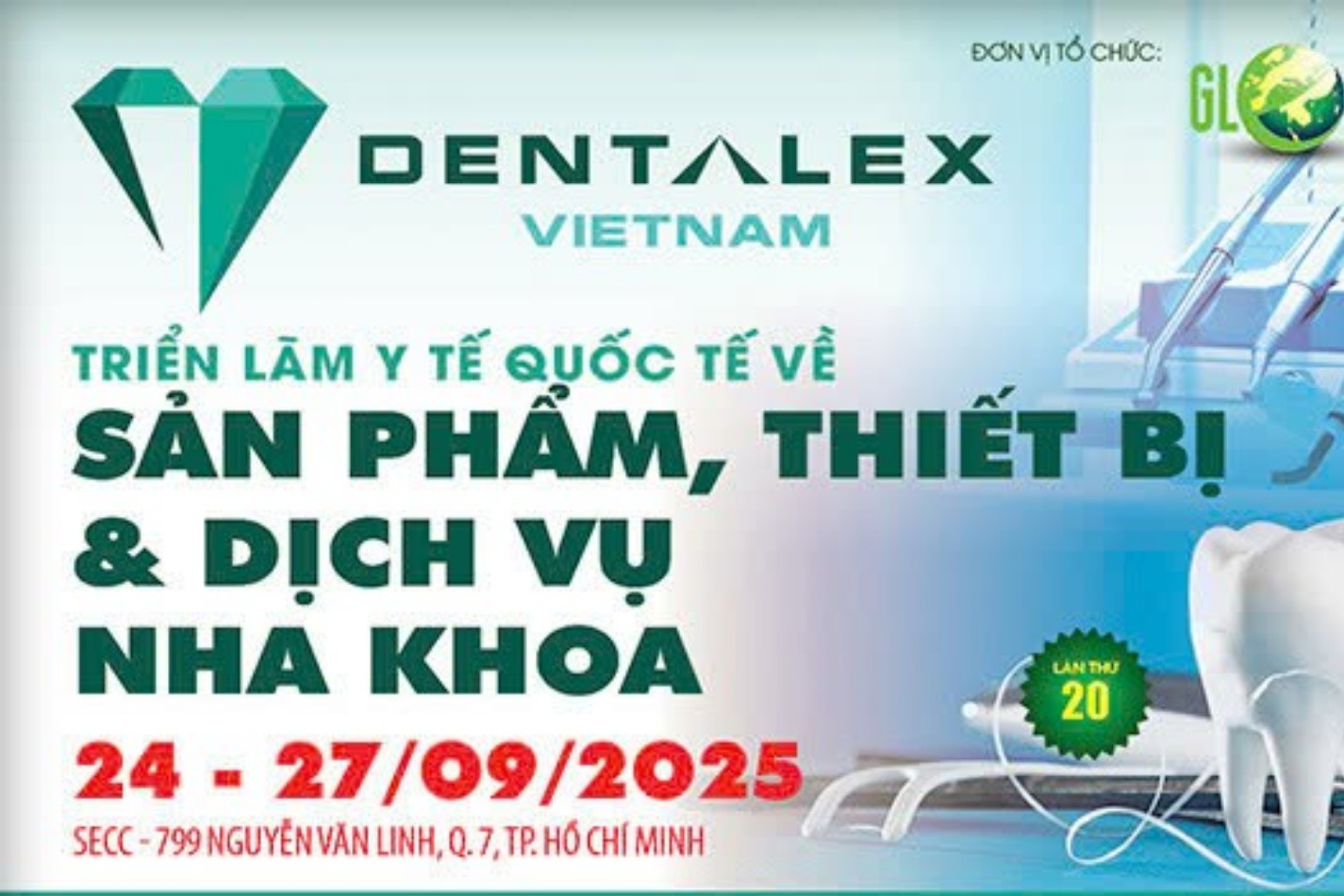 Thời gian và địa điểm tổ chức triển lãm DENTALEX VIETNAM 2025