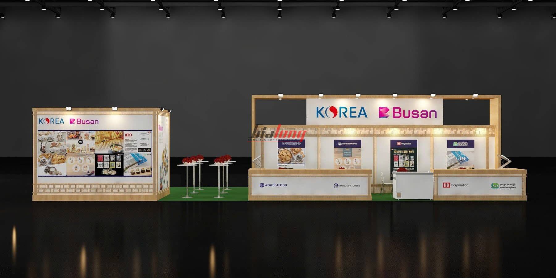 VIEF x ELECTROSEMICON WORLD 2025 - Thi công triển lãm gian hàng